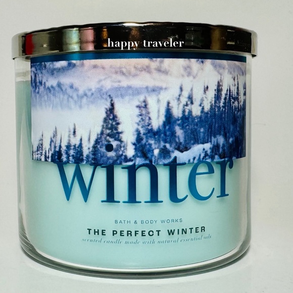 Bath & Body Works Accents The Perfect Winter 3 Wick Candle Poshmark